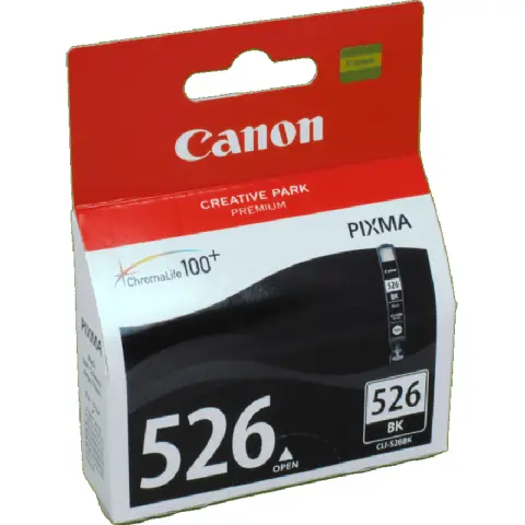 CANON TUSZ CLI526 BK IP4850/MG5150 blist MG5250/MG6150 blister z ochrona